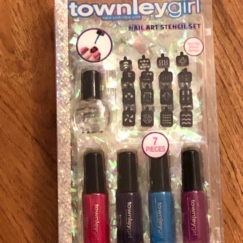Nail Art Stencil Set